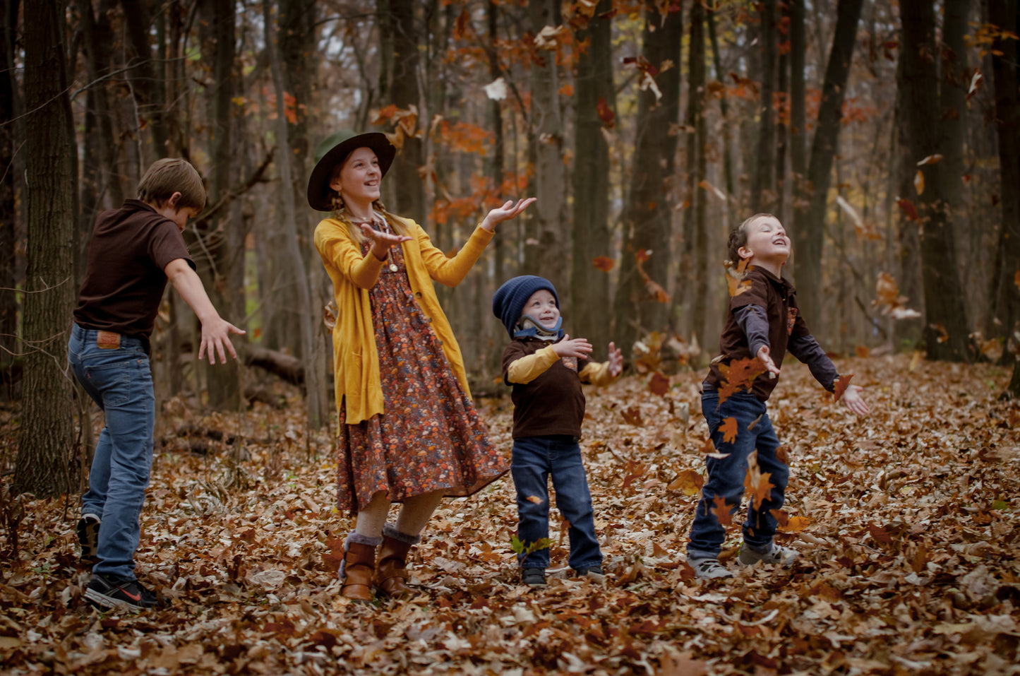 Forest Forage ~ Mini Folklore Dress