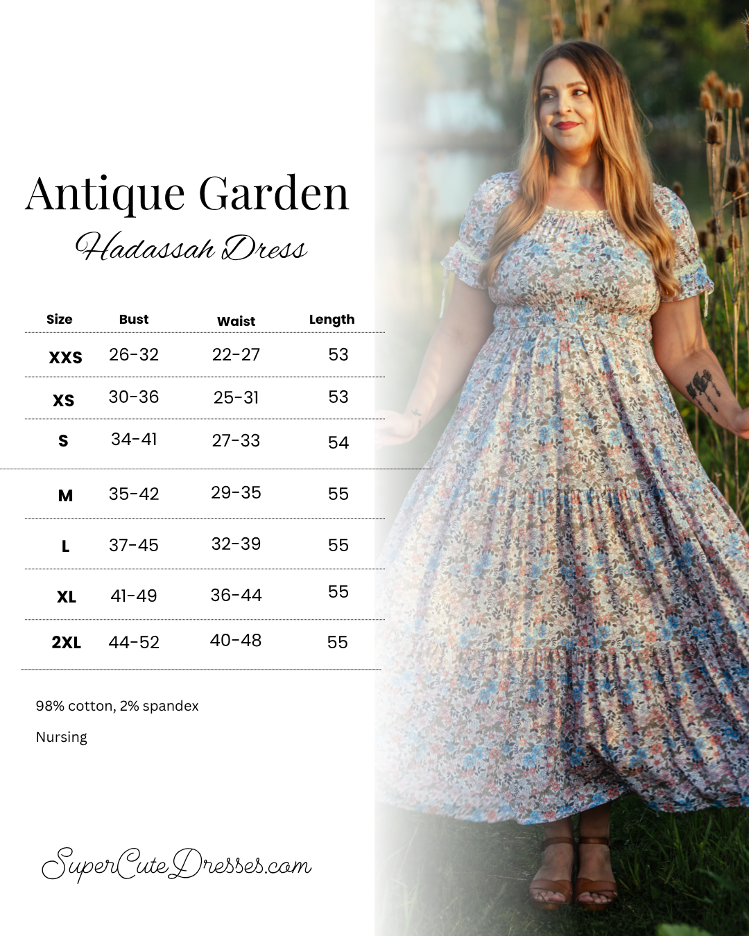 Antique Garden ~ Hadassah Dress
