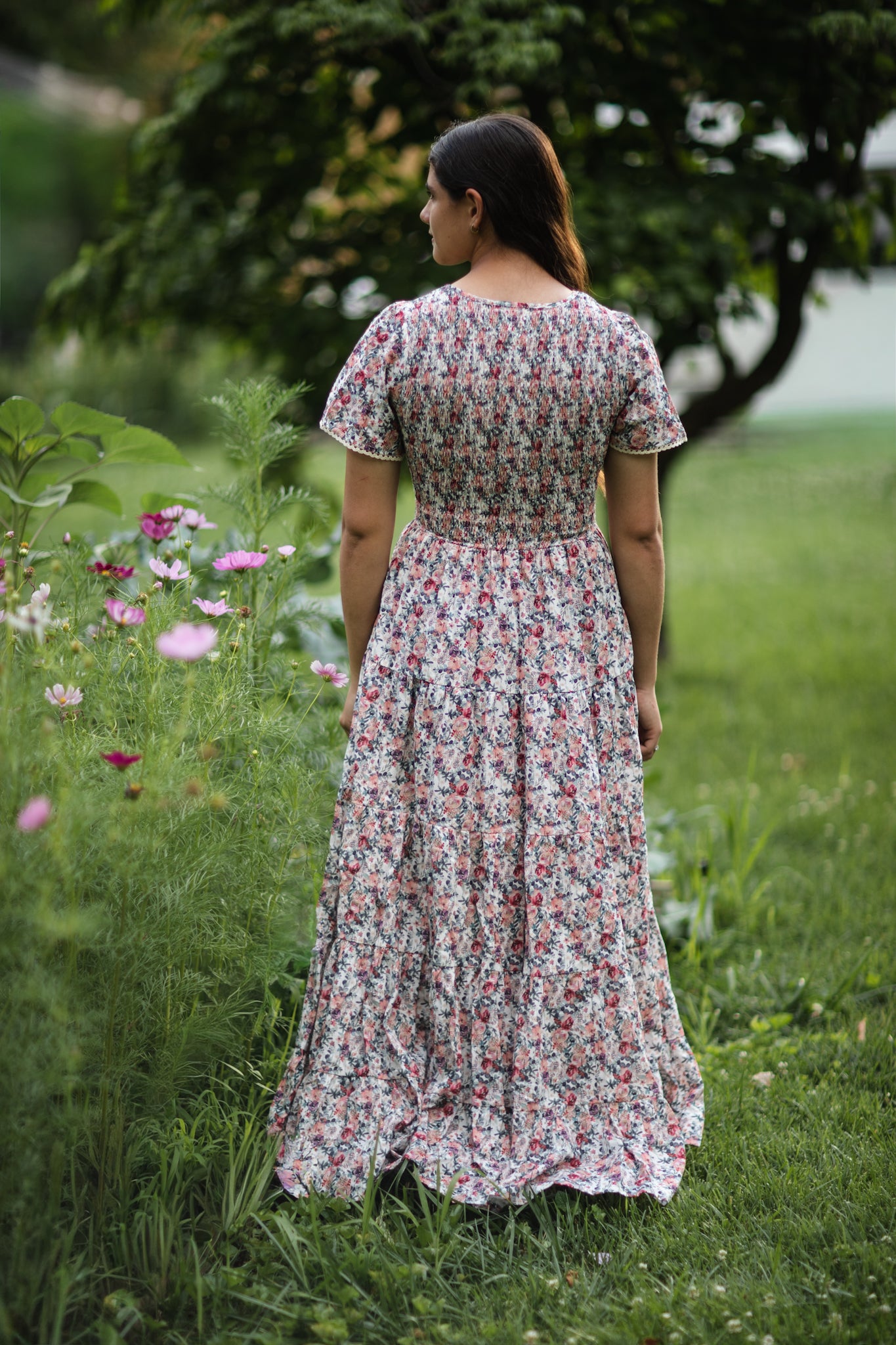 Watercolor Garden ~ Nightingale Dress
