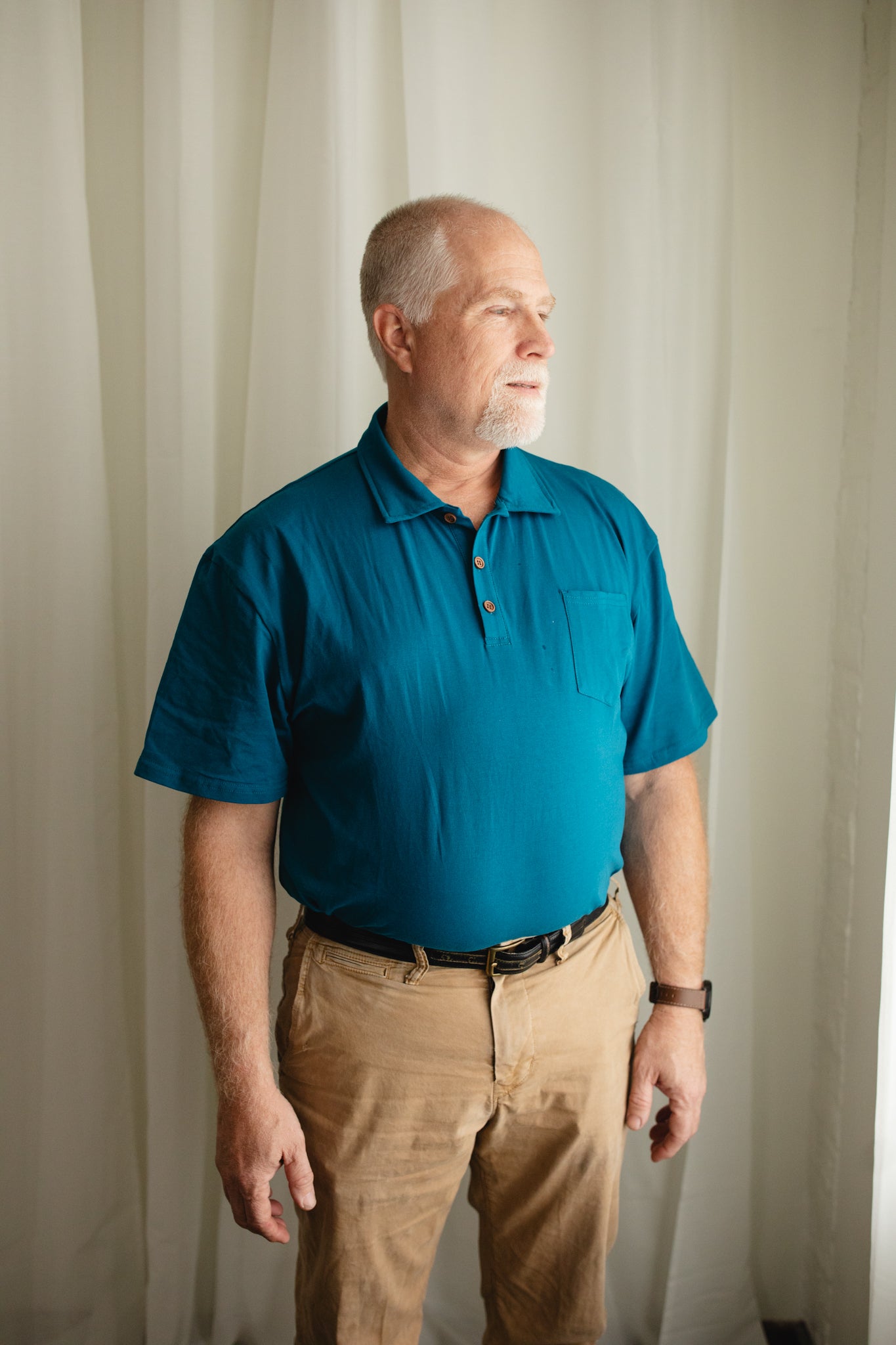 Timeless Teal ~ Men’s Perseverance Polo