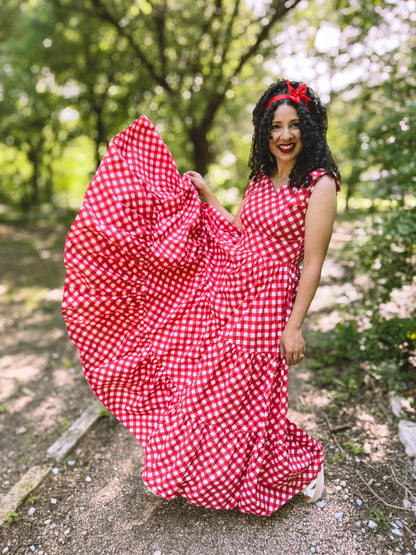 Grenadine Gingham ~ Lenora Dress