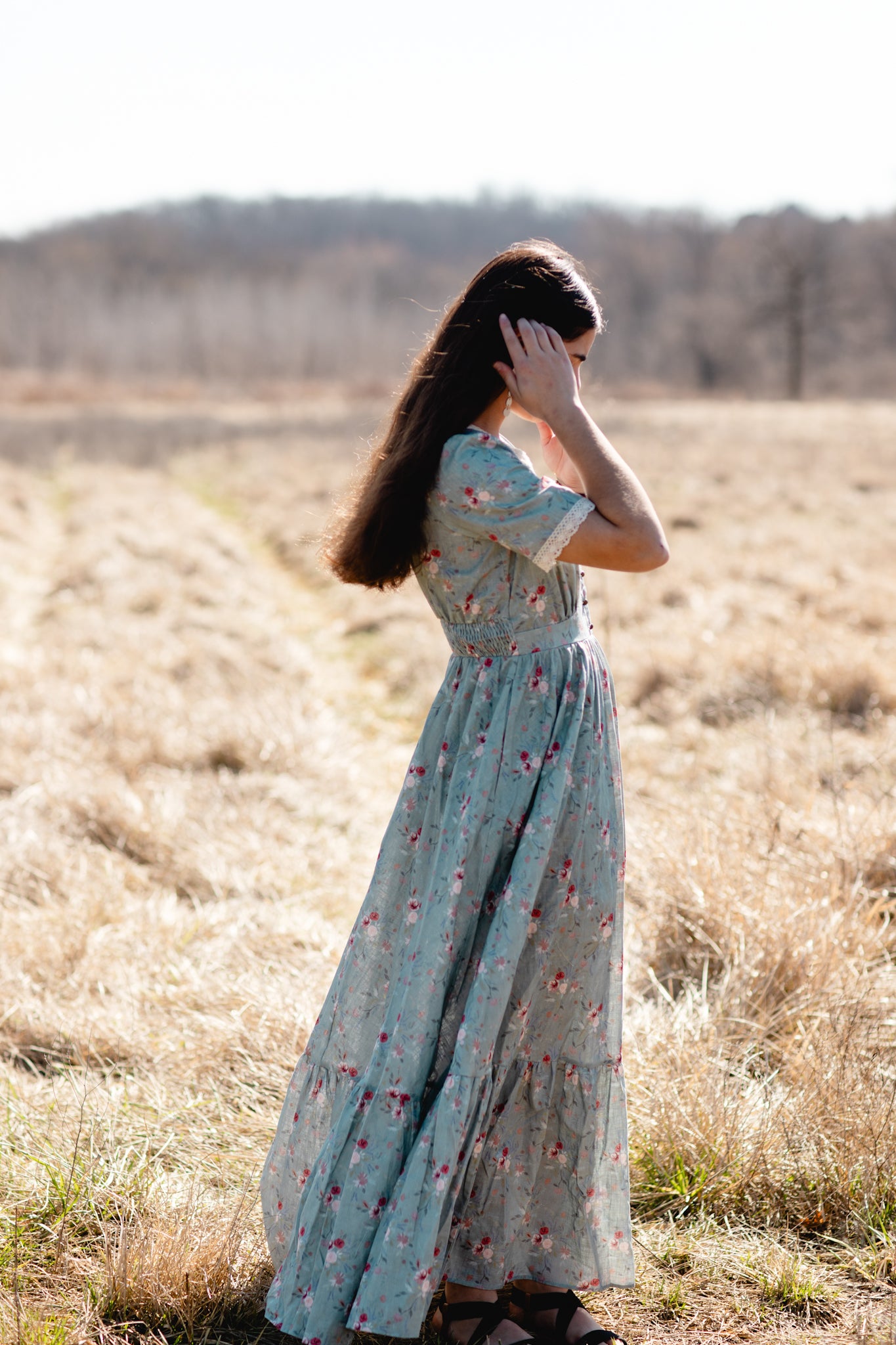 Windy Poplars ~ Keepsake Dress