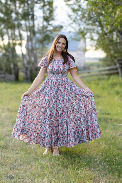 Watercolor Garden ~ Nightingale Dress