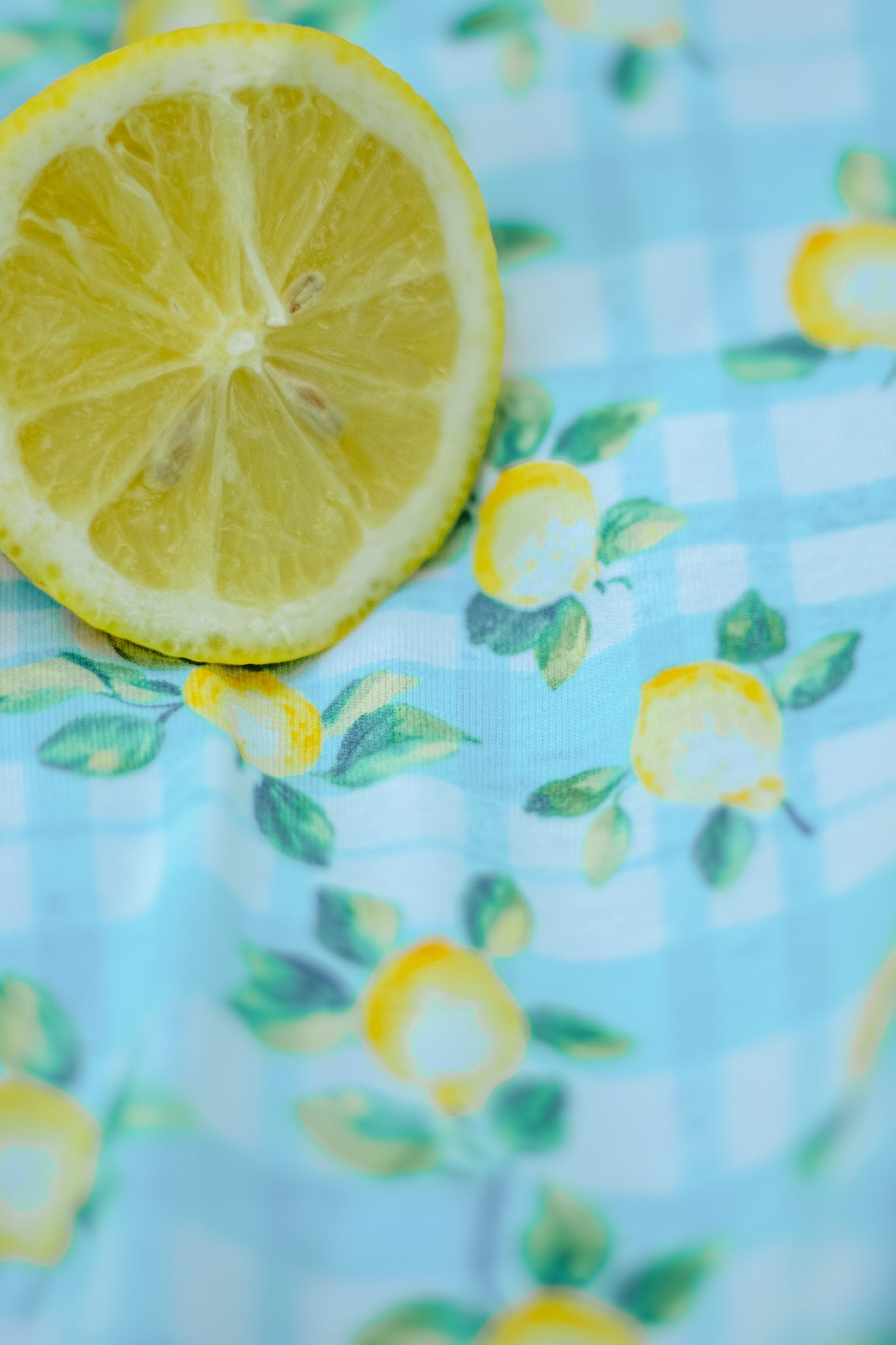 Little Lemon Gingham ~ Keepsake Midi