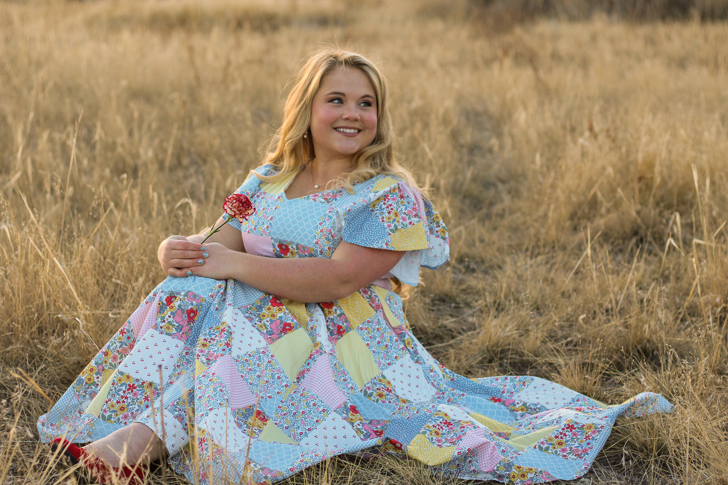 Cottage Calico ~ Lenora Midi