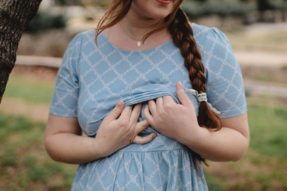 Tranquil Trellis ~ Etta Dress