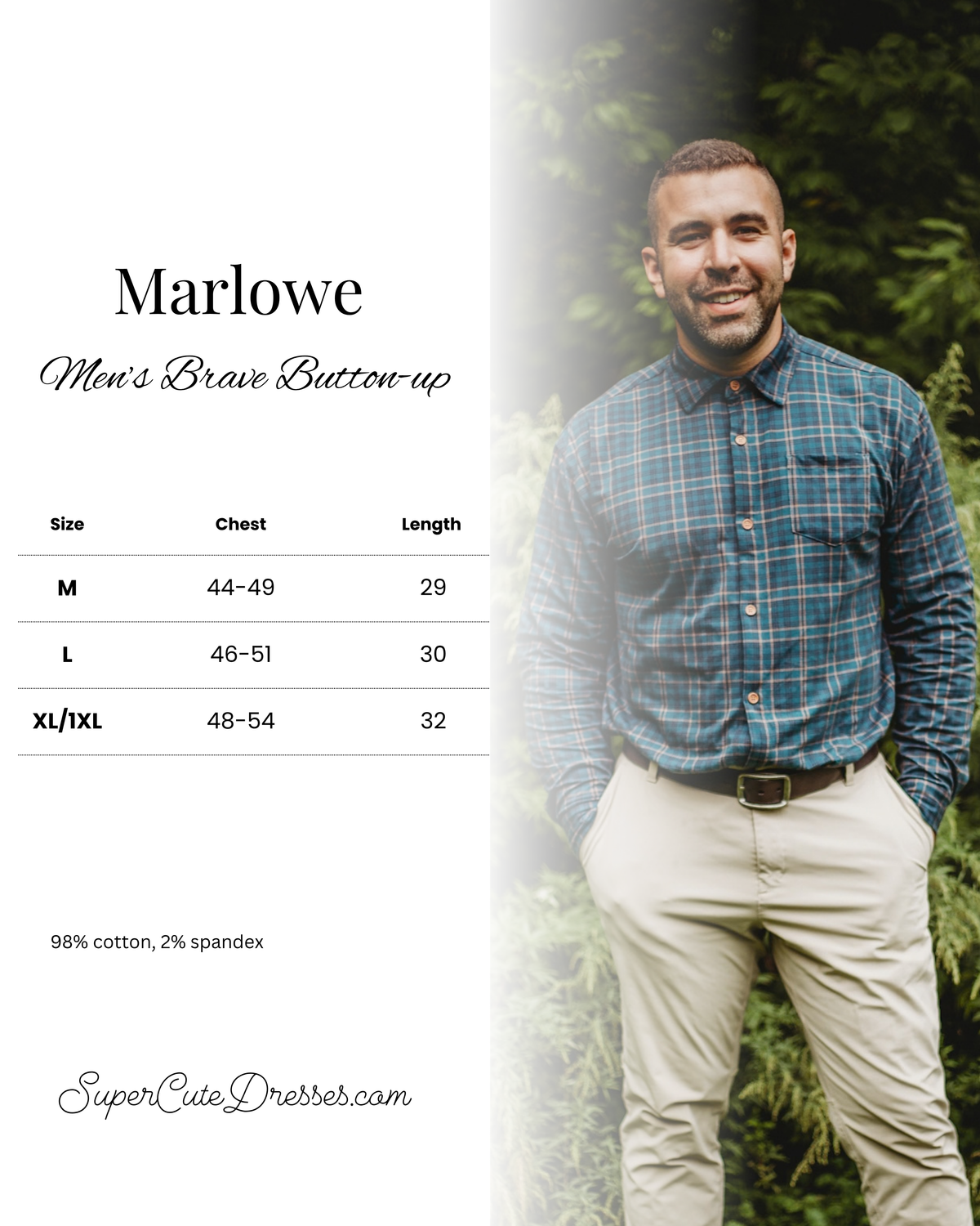 Marlowe ~ Men's Brave Button-up