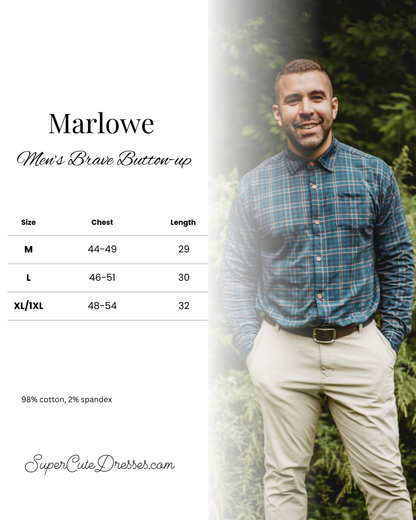 Marlowe ~ Men's Brave Button-up