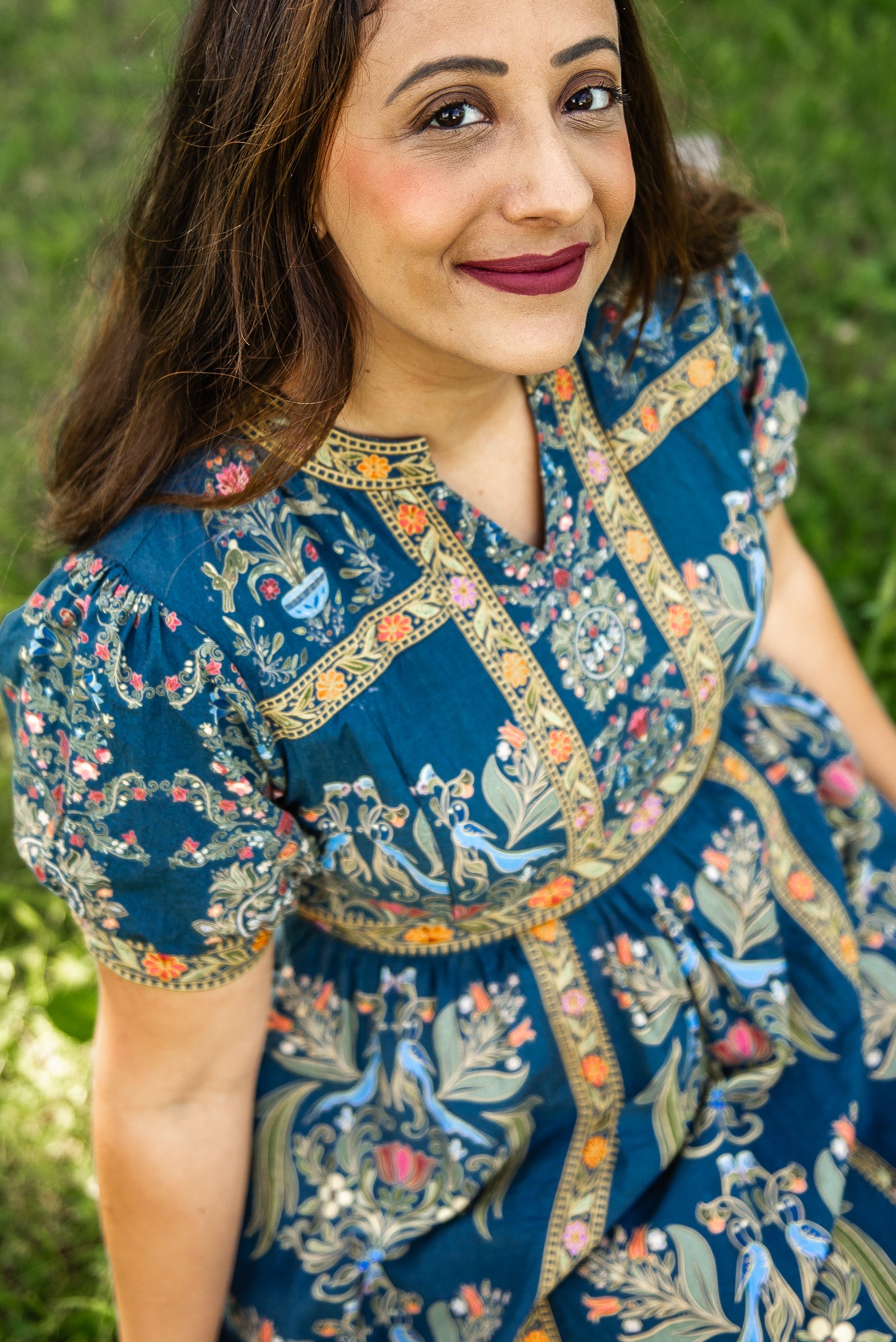 The Blue Reliquary Gown