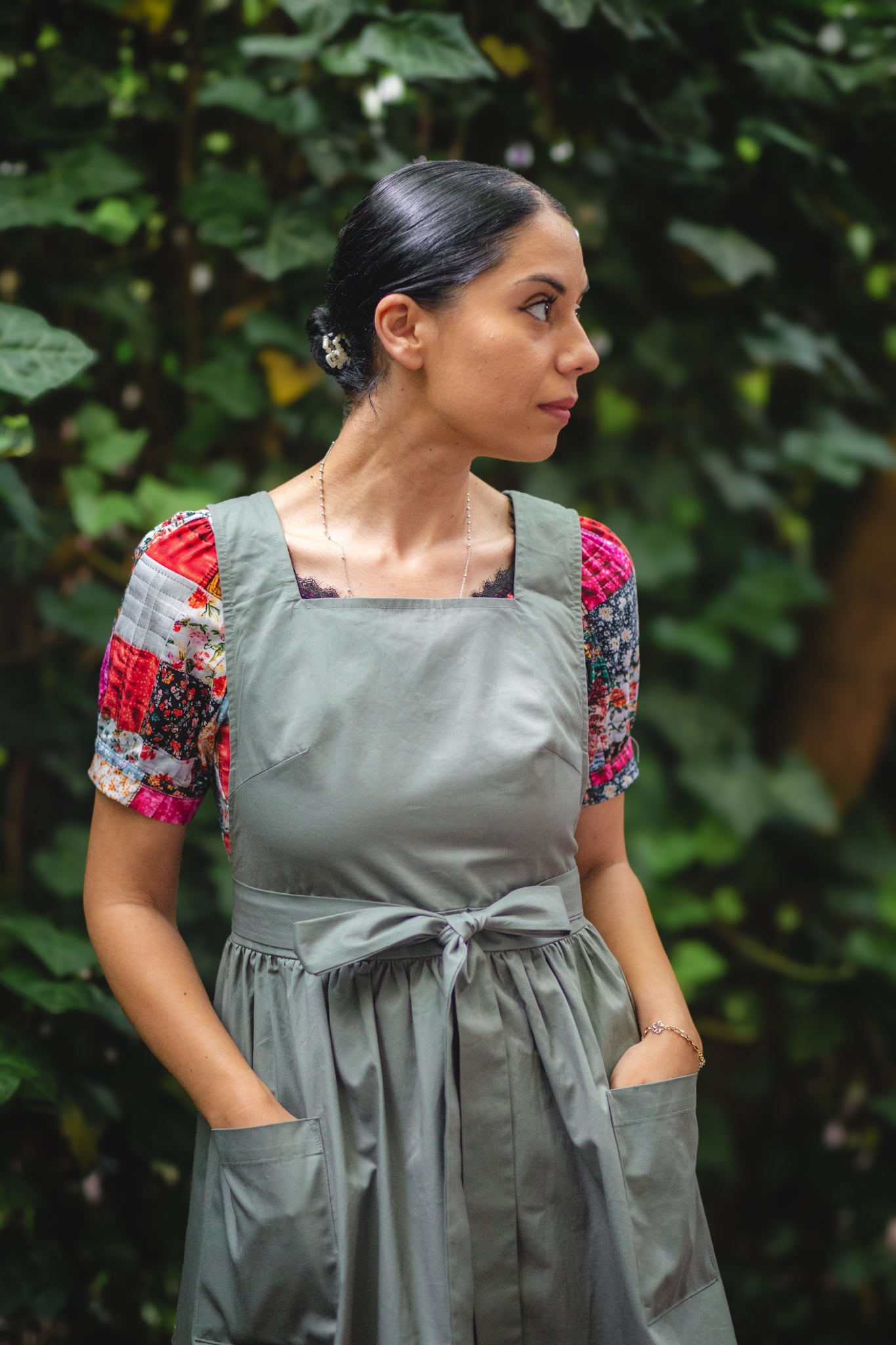 Olivewood ~ Pinafore Apron
