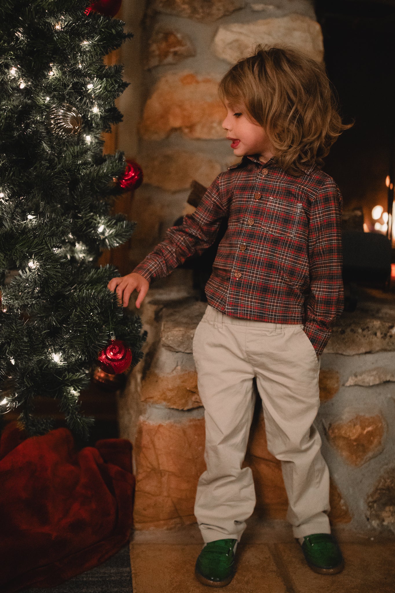 Highland Heritage ~ Boy’s Brave Button-up