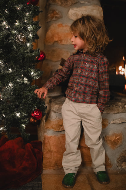 Highland Heritage ~ Boy’s Brave Button-up
