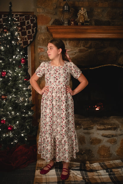 Antique Apples ~ Mini Windermere Dress