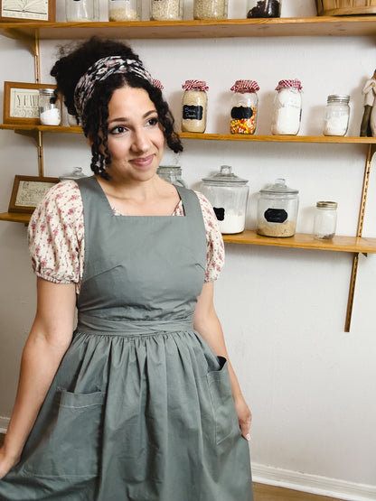 Olivewood ~ Pinafore Apron