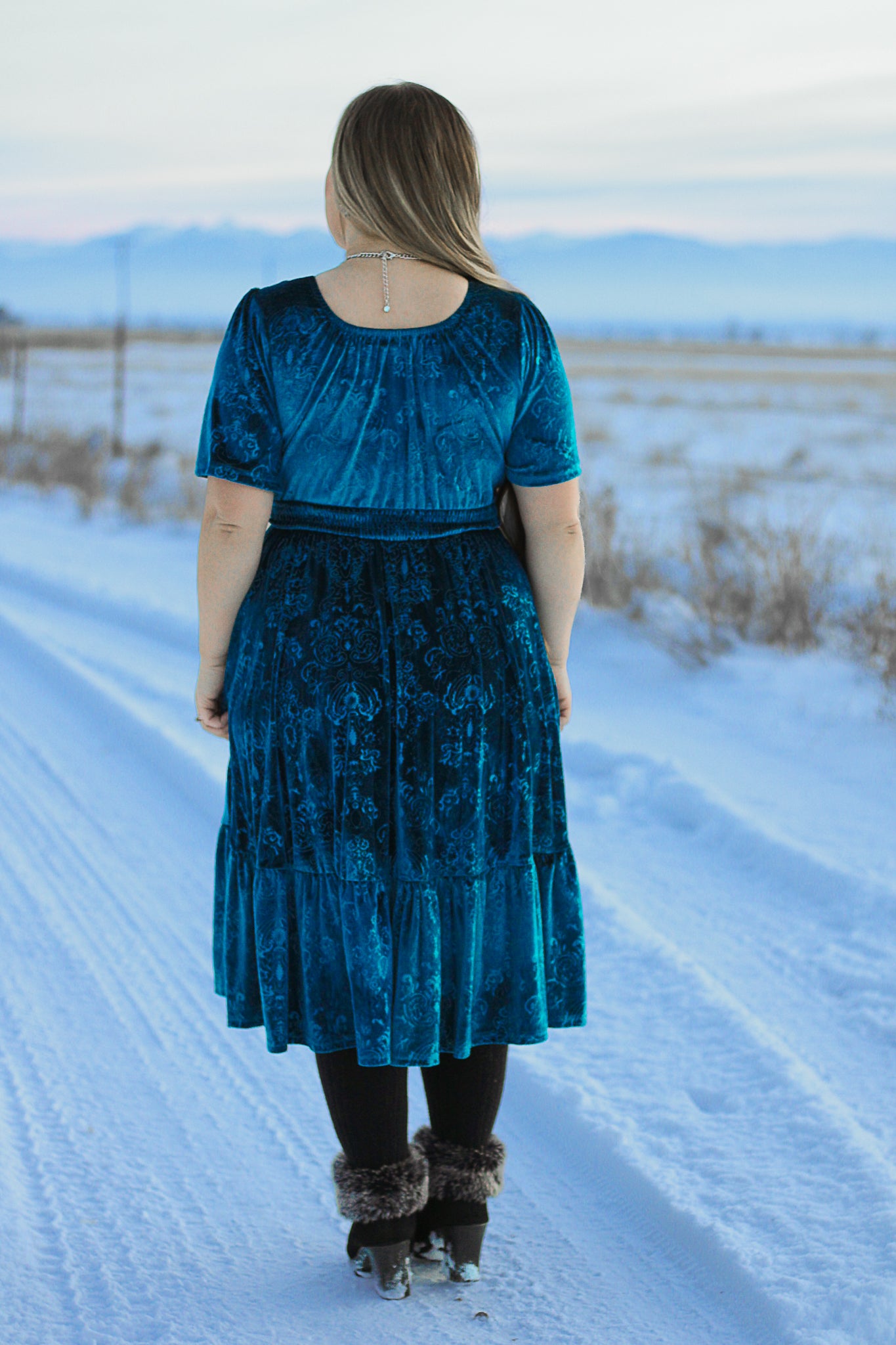 Silent Night ~ Limited Edition Midi Dress