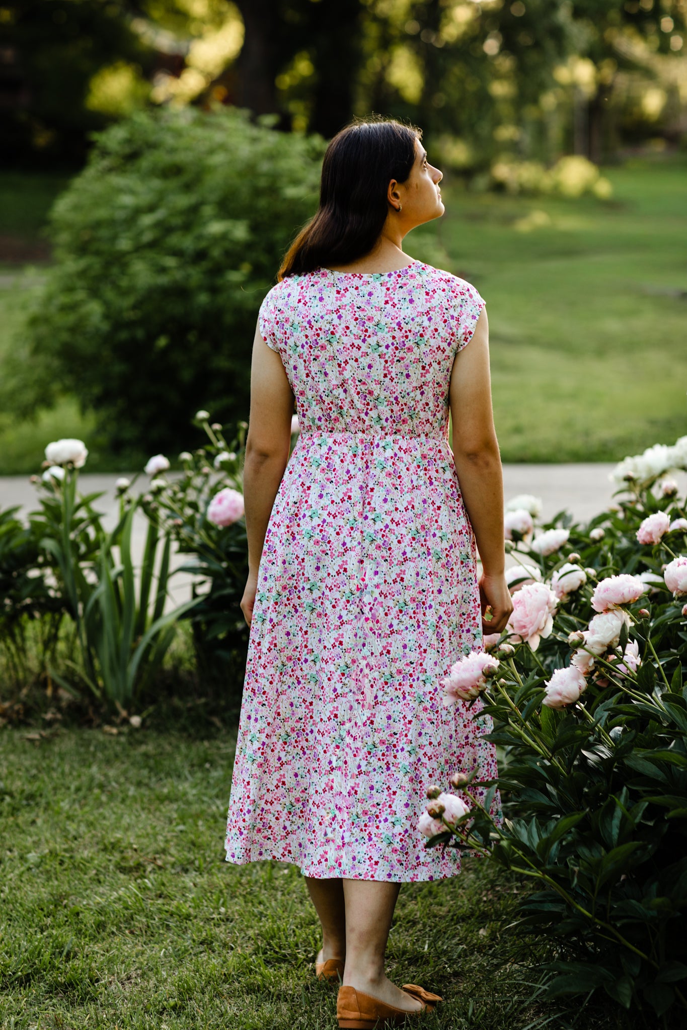 Painted Posies ~ Simplicity Dress