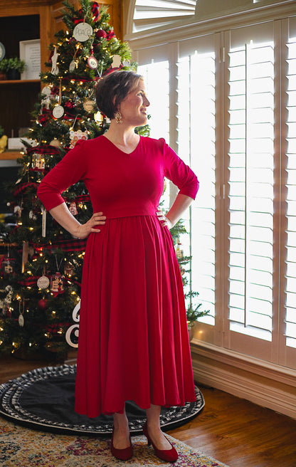 Cardinal ~ Faye Dress