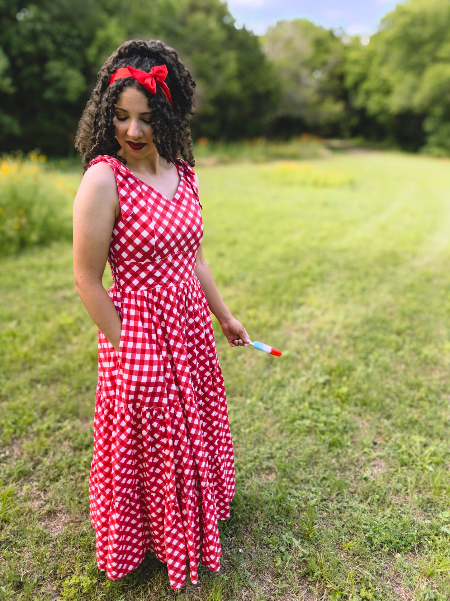 Grenadine Gingham ~ Lenora Dress