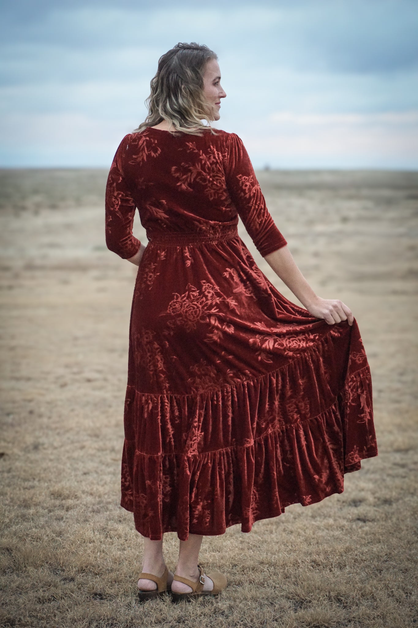 Cinnamon Rose ~ Hinterland Maxi