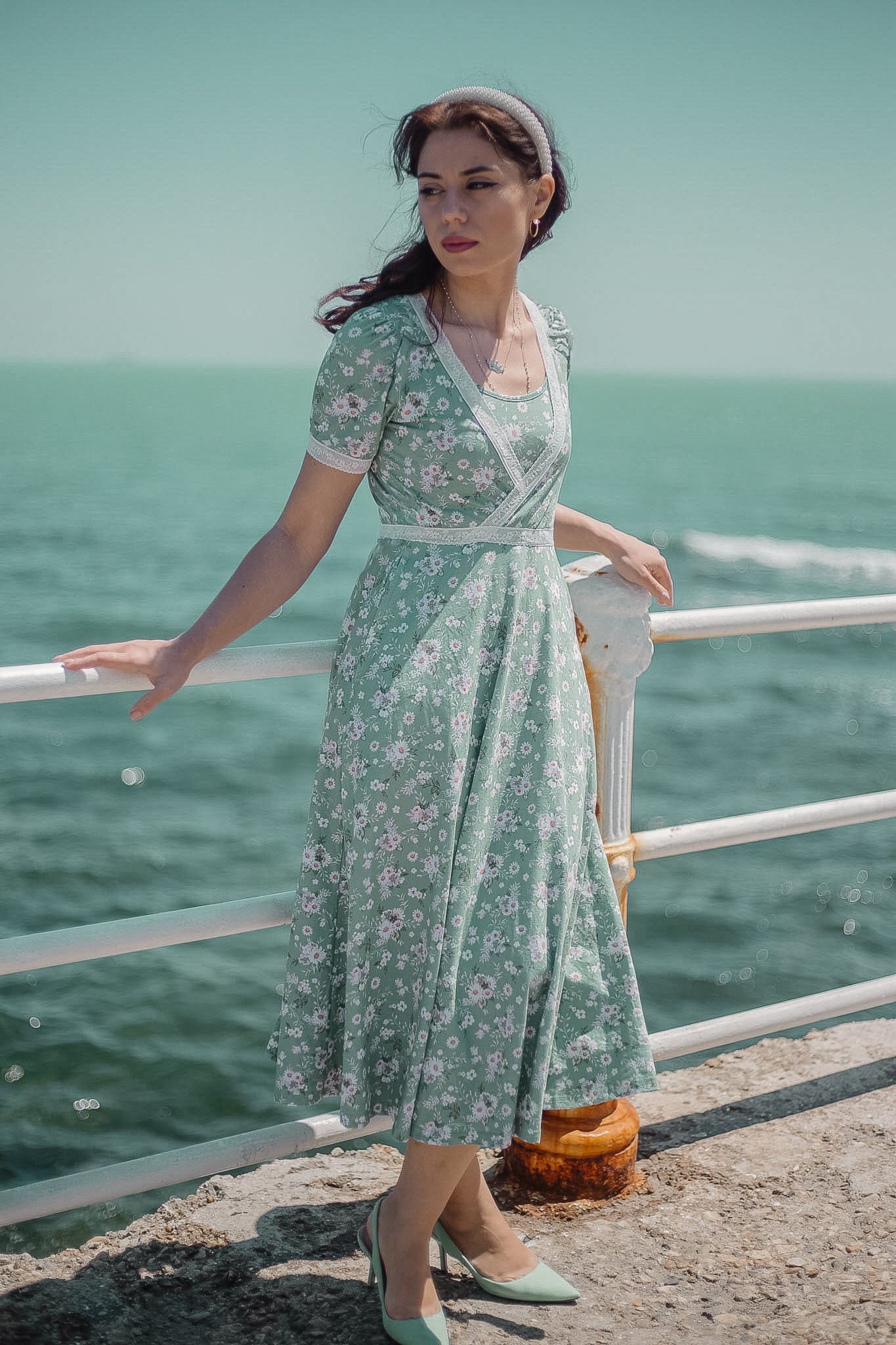 Mint Madelief ~ Daydream Dress
