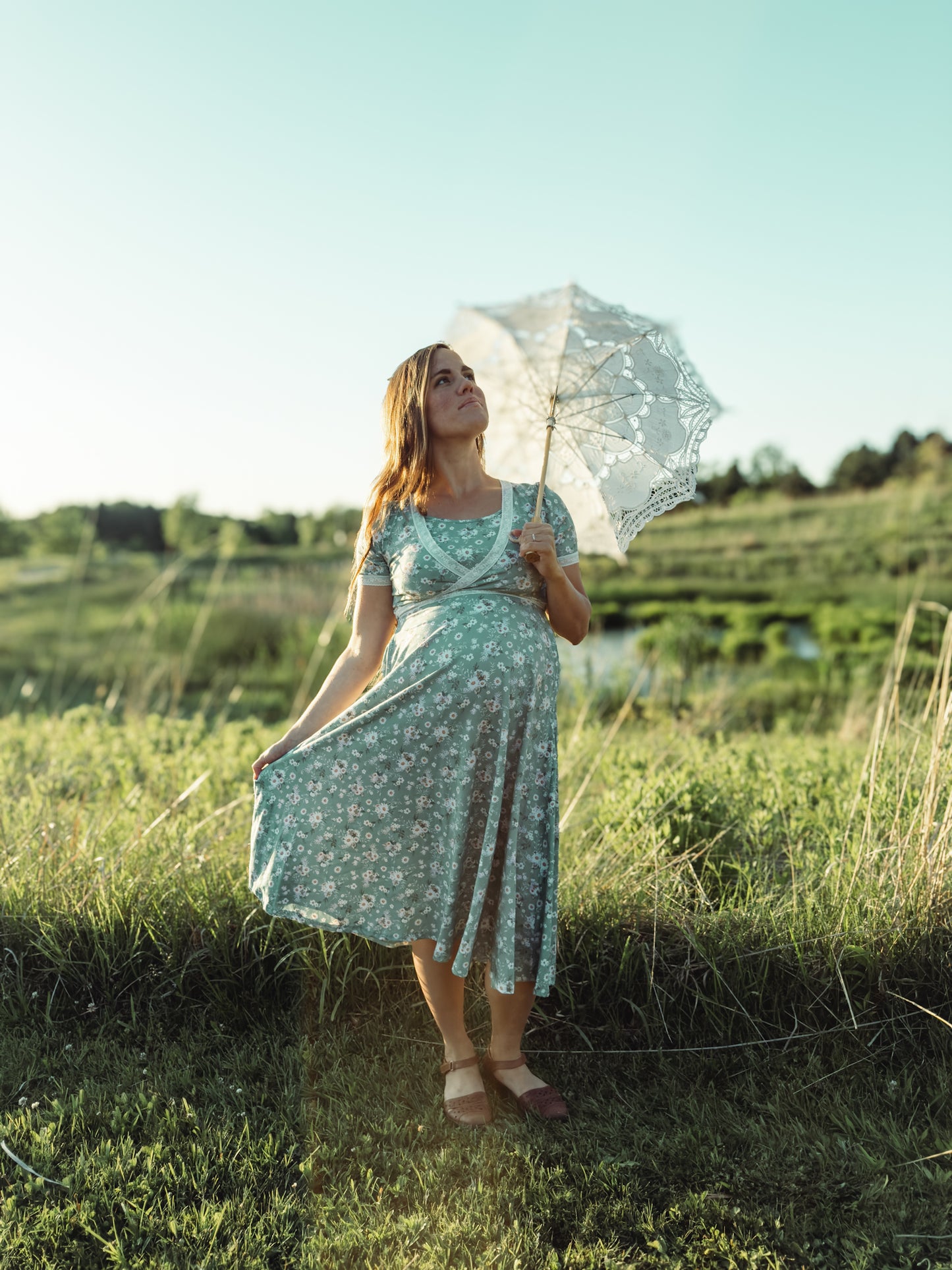 Mint Madelief ~ Daydream Dress