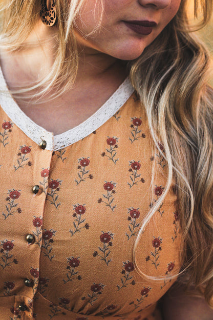 Close-up floral cardigan
