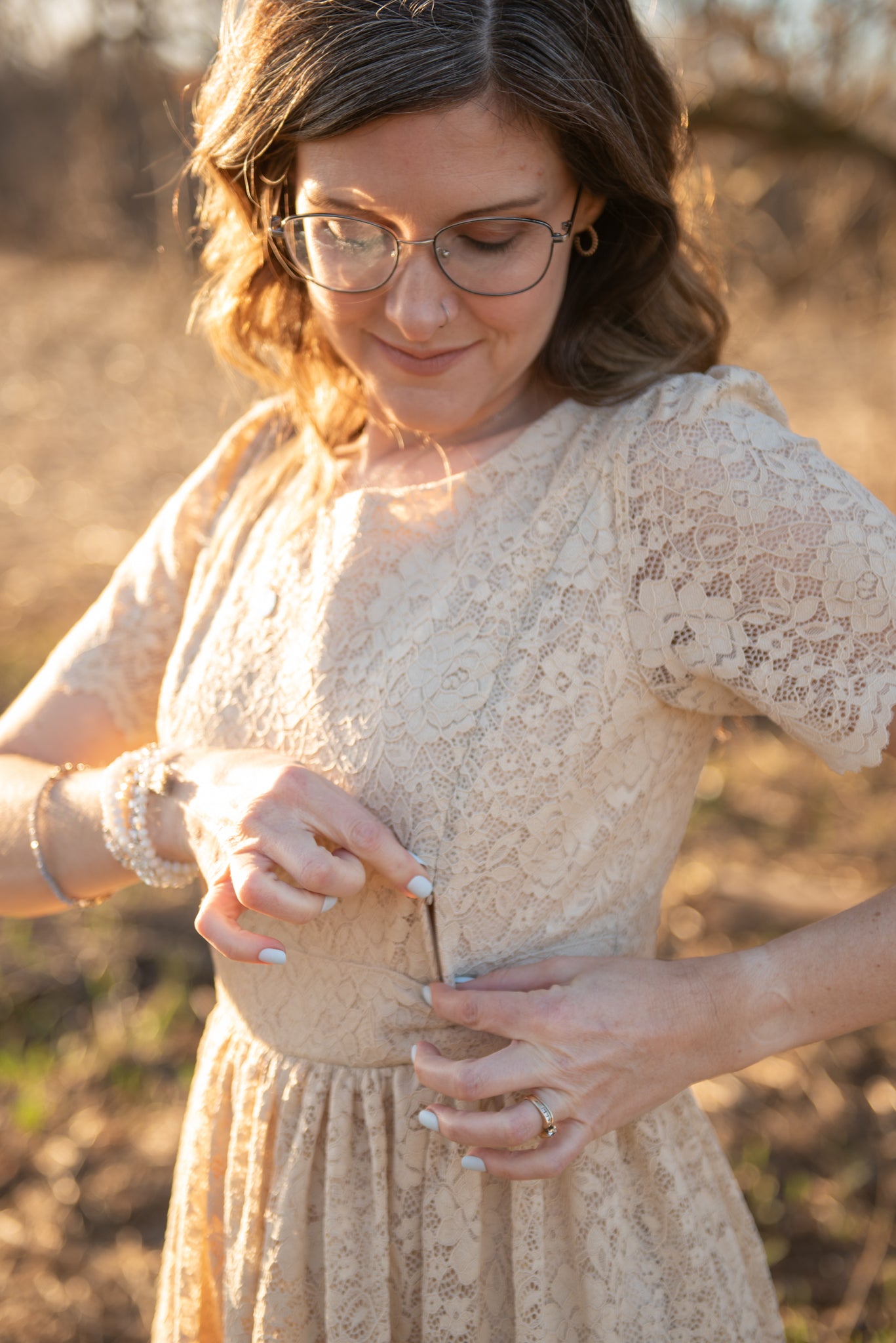 Alabaster ~ Everine Dress