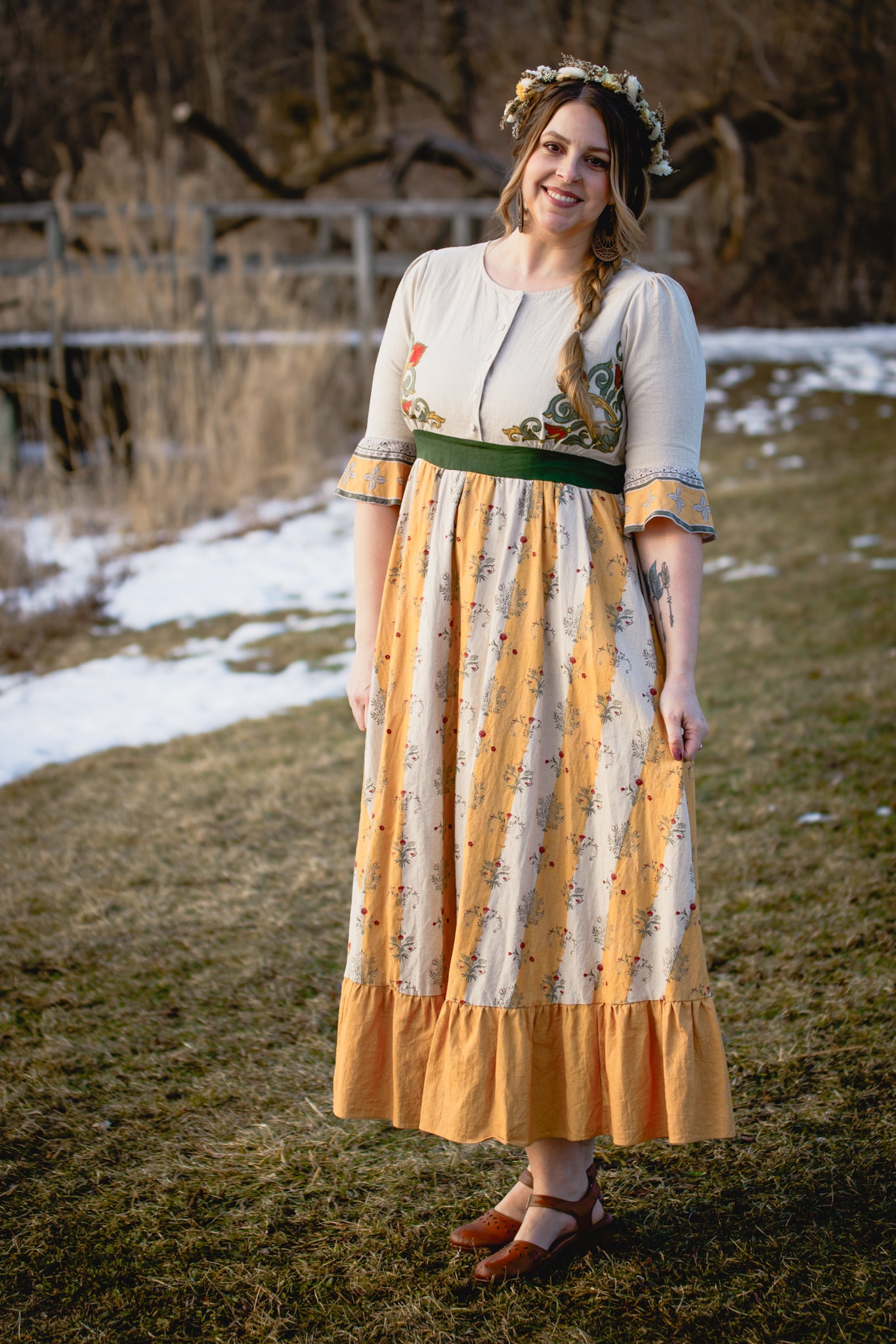 Myrtle Crown Dress