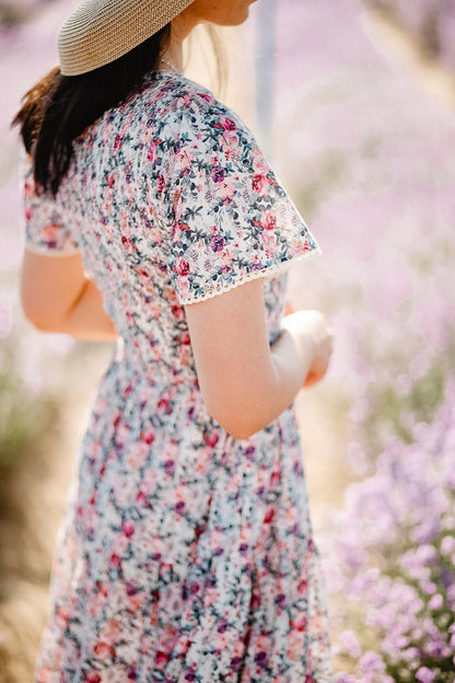 Watercolor Garden ~ Nightingale Dress