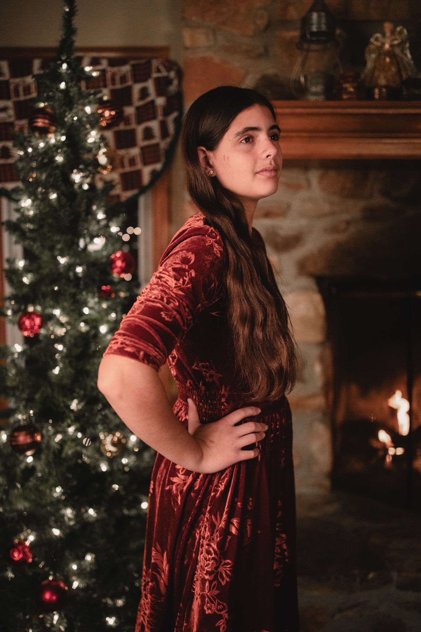 Cinnamon Rose ~ Hinterland Maxi