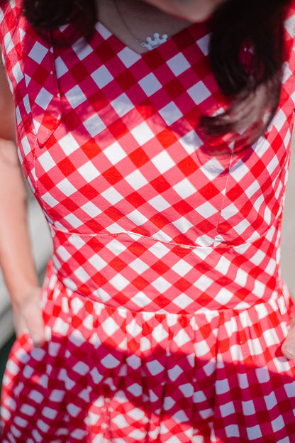Grenadine Gingham ~ Lenora Dress