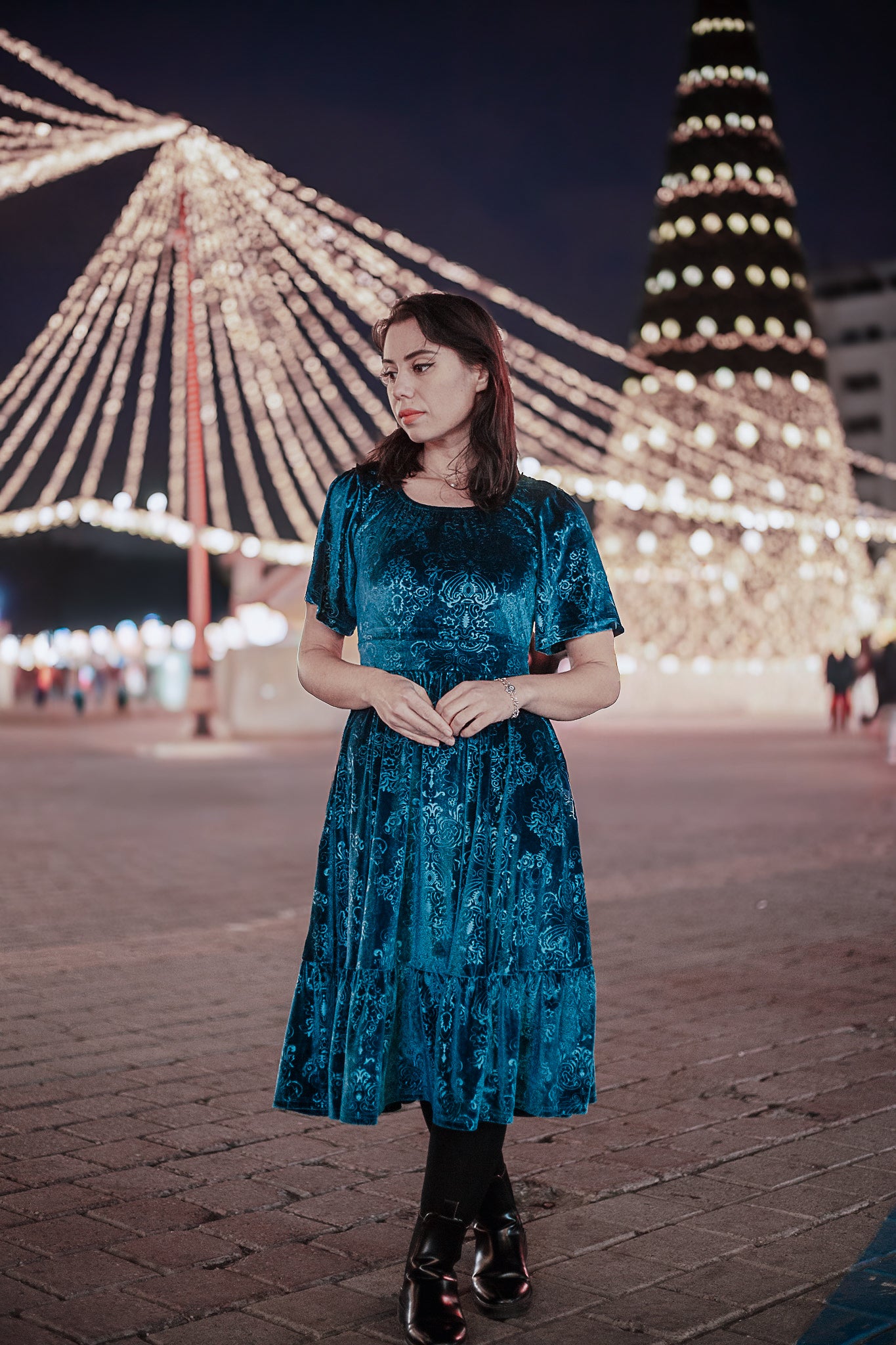Silent Night ~ Limited Edition Midi Dress