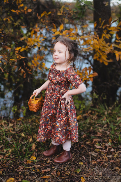 Forest Forage ~ Mini Folklore Dress