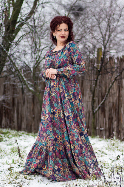 Kaleidoscope ~ Folklore Maxi