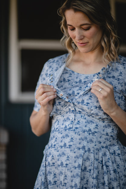 Bluebell Pastures ~ Meadowcourt Dress