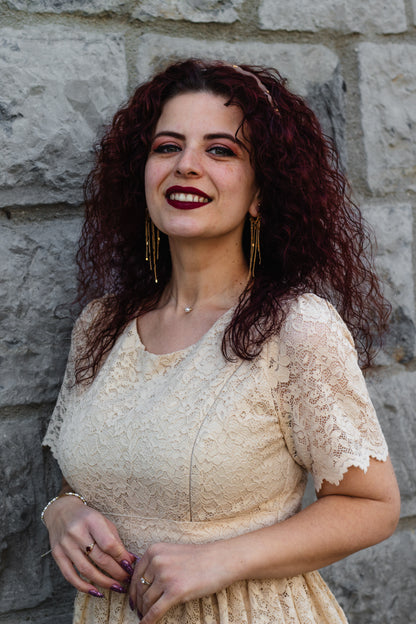 Alabaster ~ Everine Dress