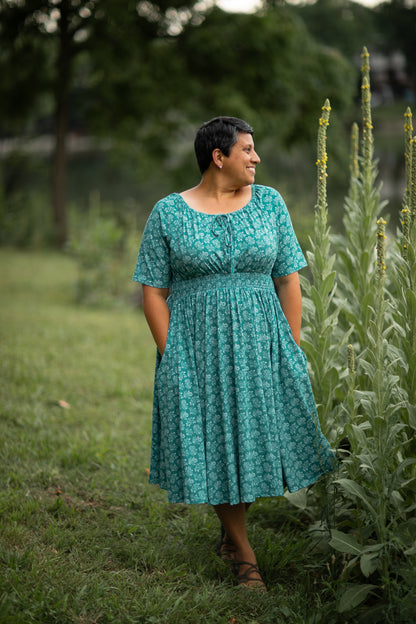 Fern River ~ Folklore Dress