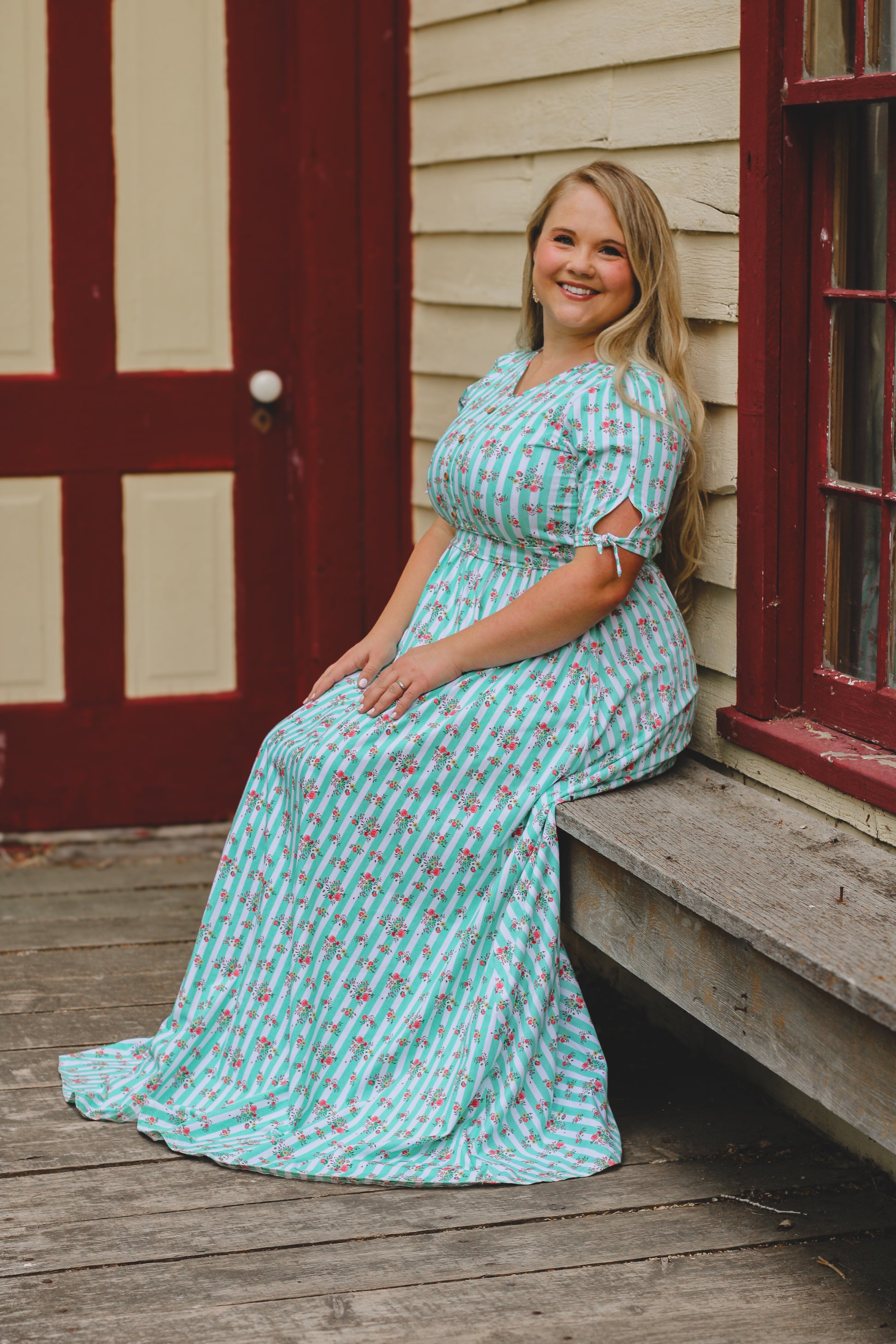 Mint Magnolia ~ Rowena Maxi  Super Cute Dresses