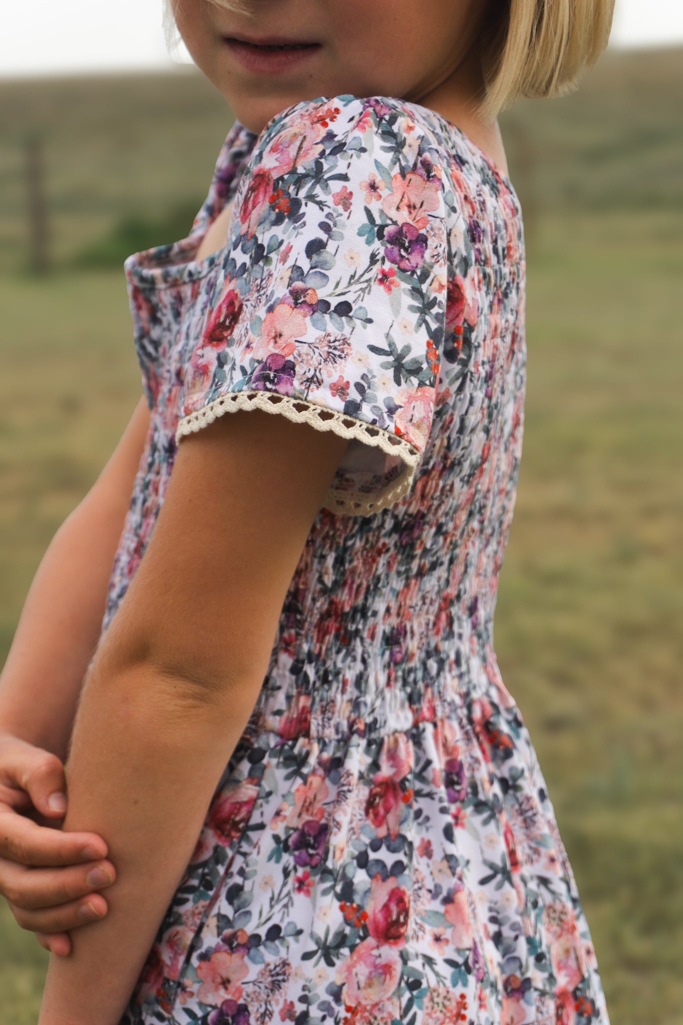 Watercolor Garden ~ Mini Nightingale Dress