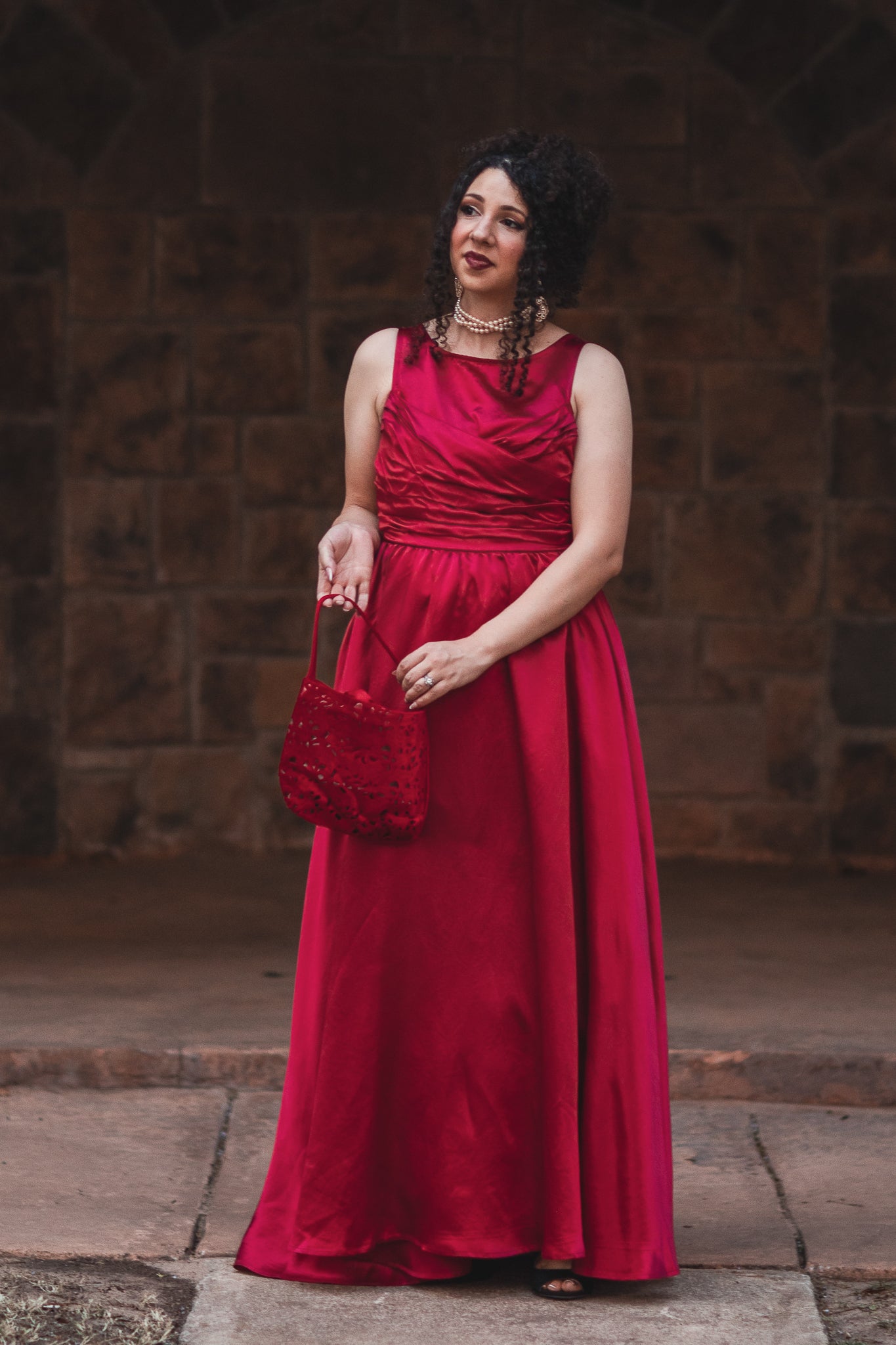 Cerise ~ Atelier Gown
