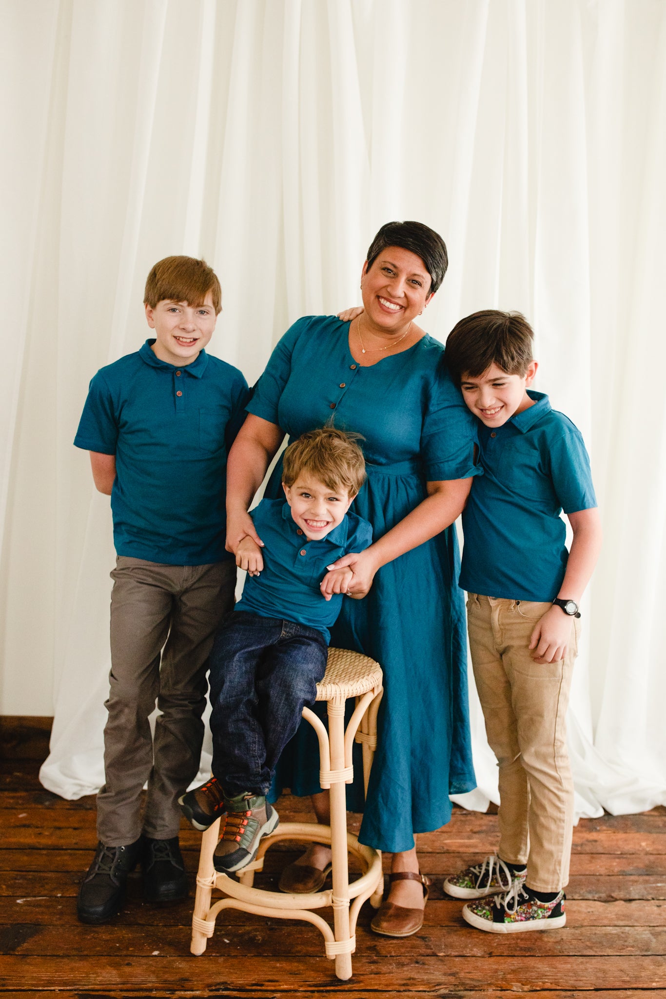 Timeless Teal ~ Hearthside Dress