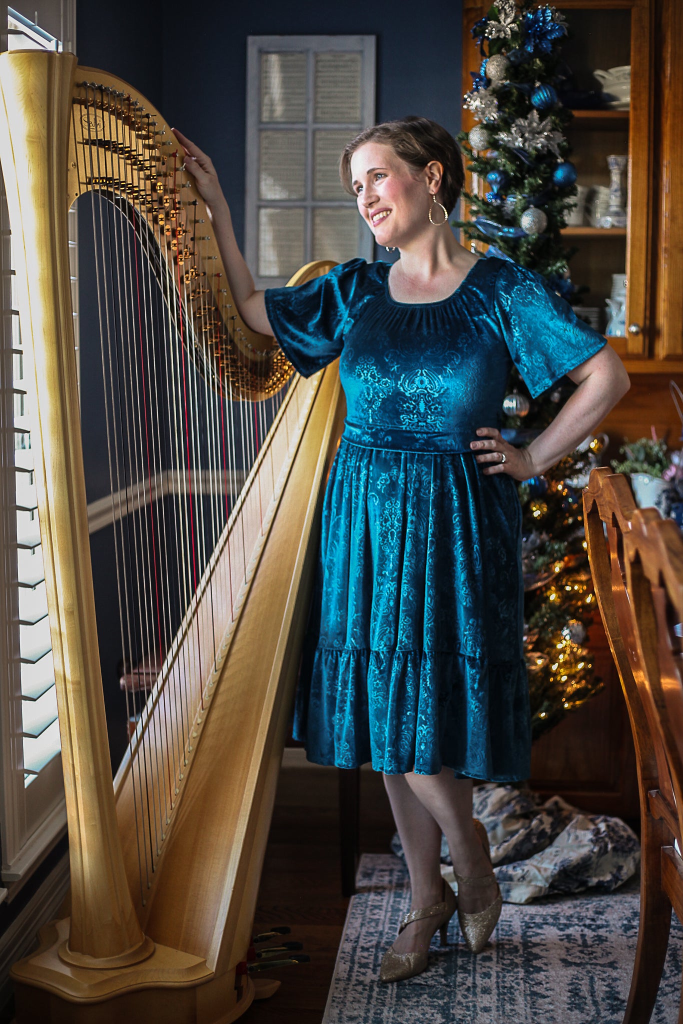 Silent Night ~ Limited Edition Midi Dress