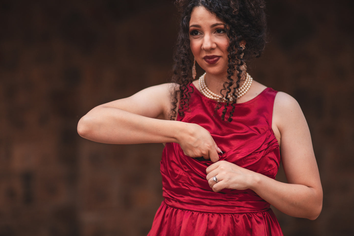 Cerise ~ Atelier Gown
