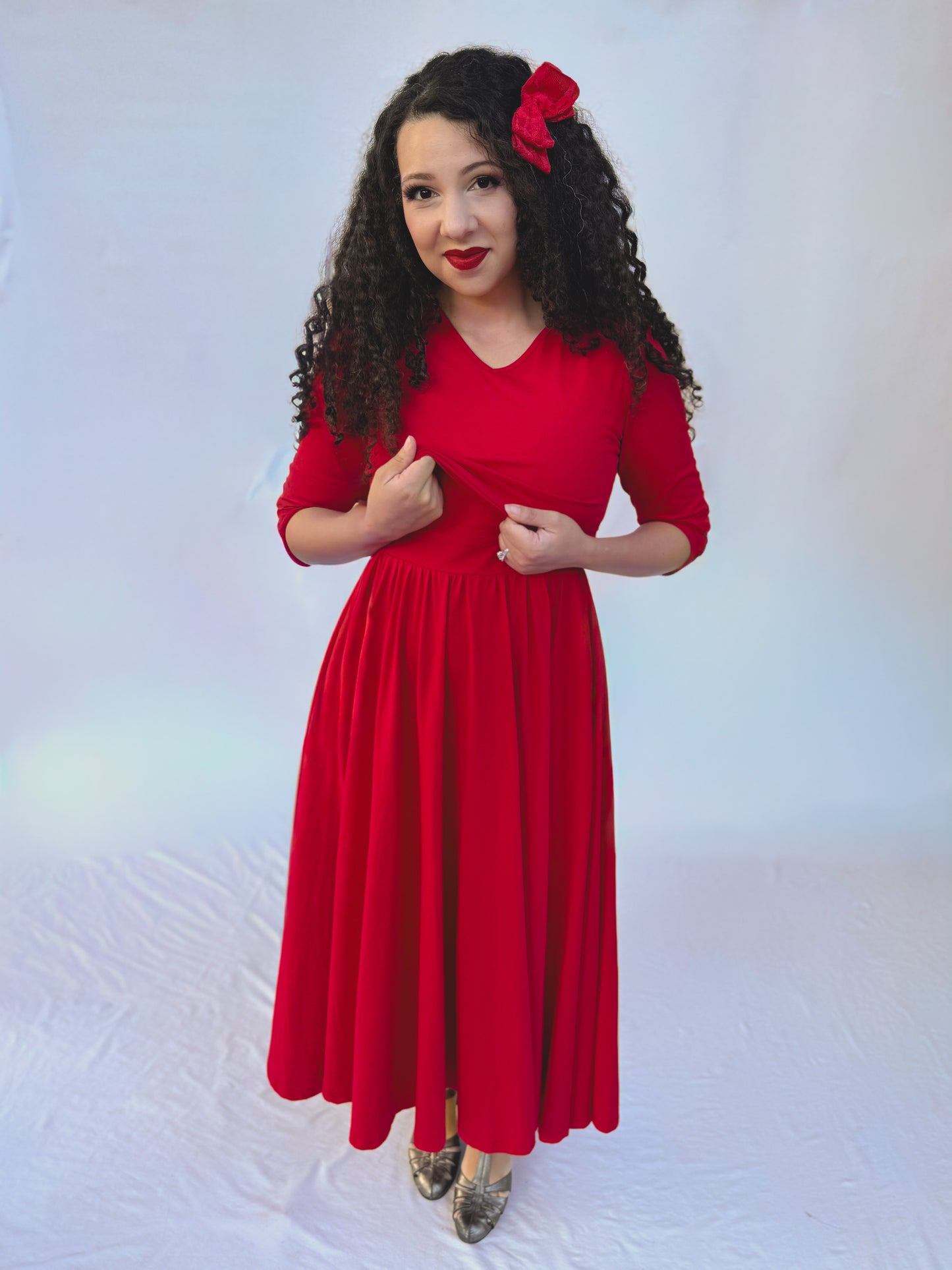 Cardinal ~ Faye Dress