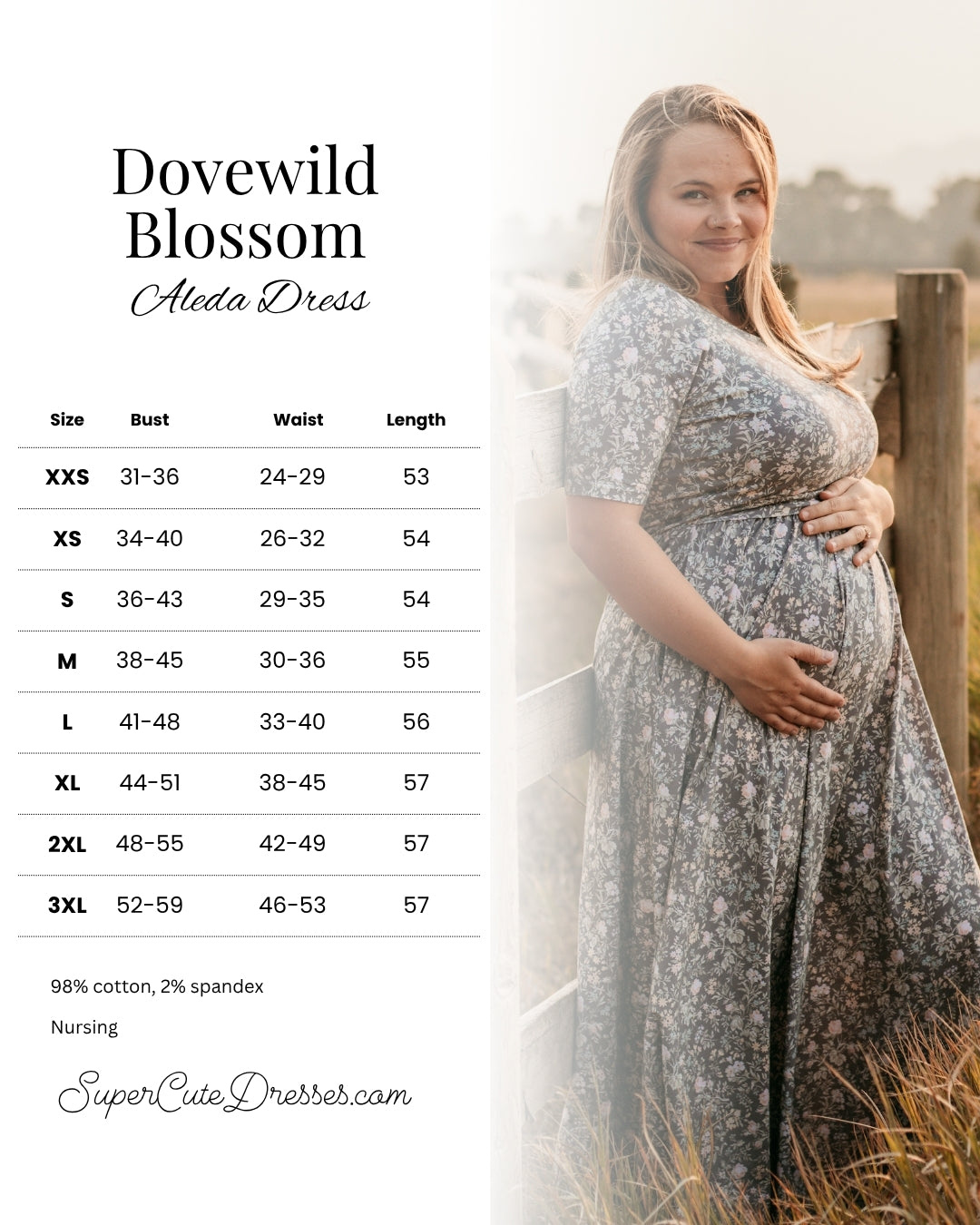 Dovewild Blossom ~ Aleda Dress