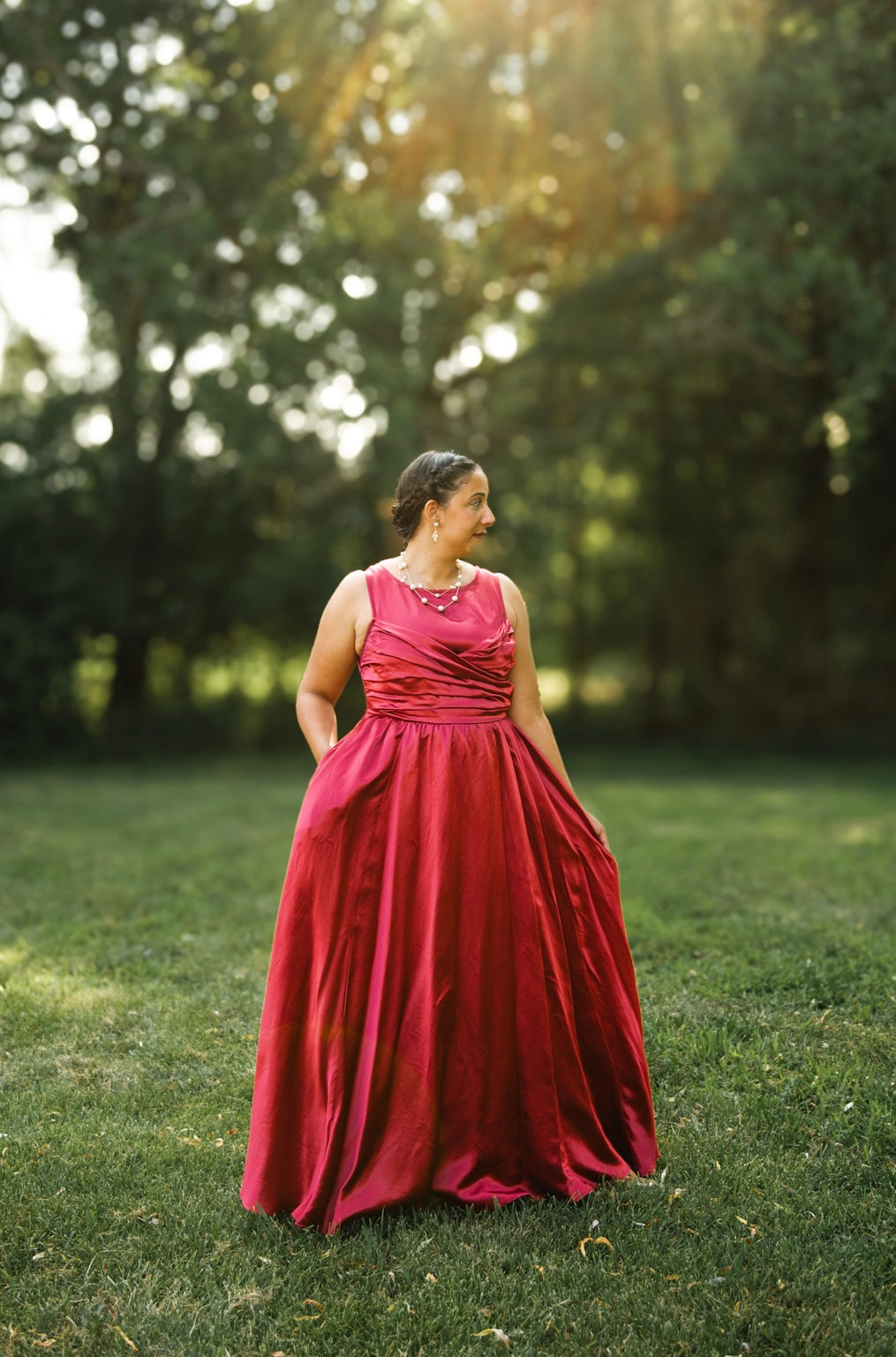 Cerise ~ Atelier Gown