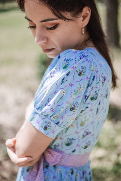 Snowdrops & Daffodils ~ Keepsake Midi