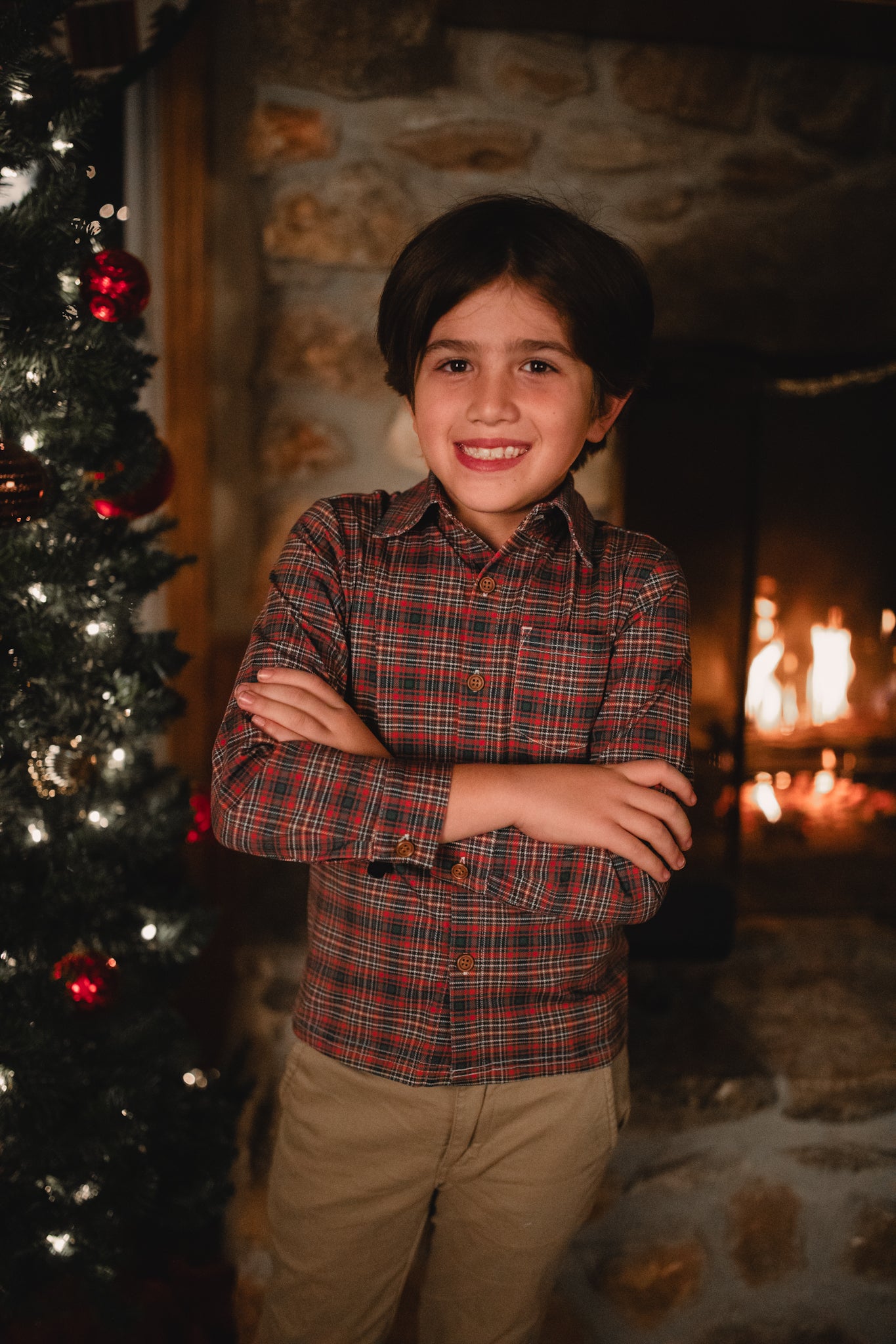 Highland Heritage ~ Boy’s Brave Button-up