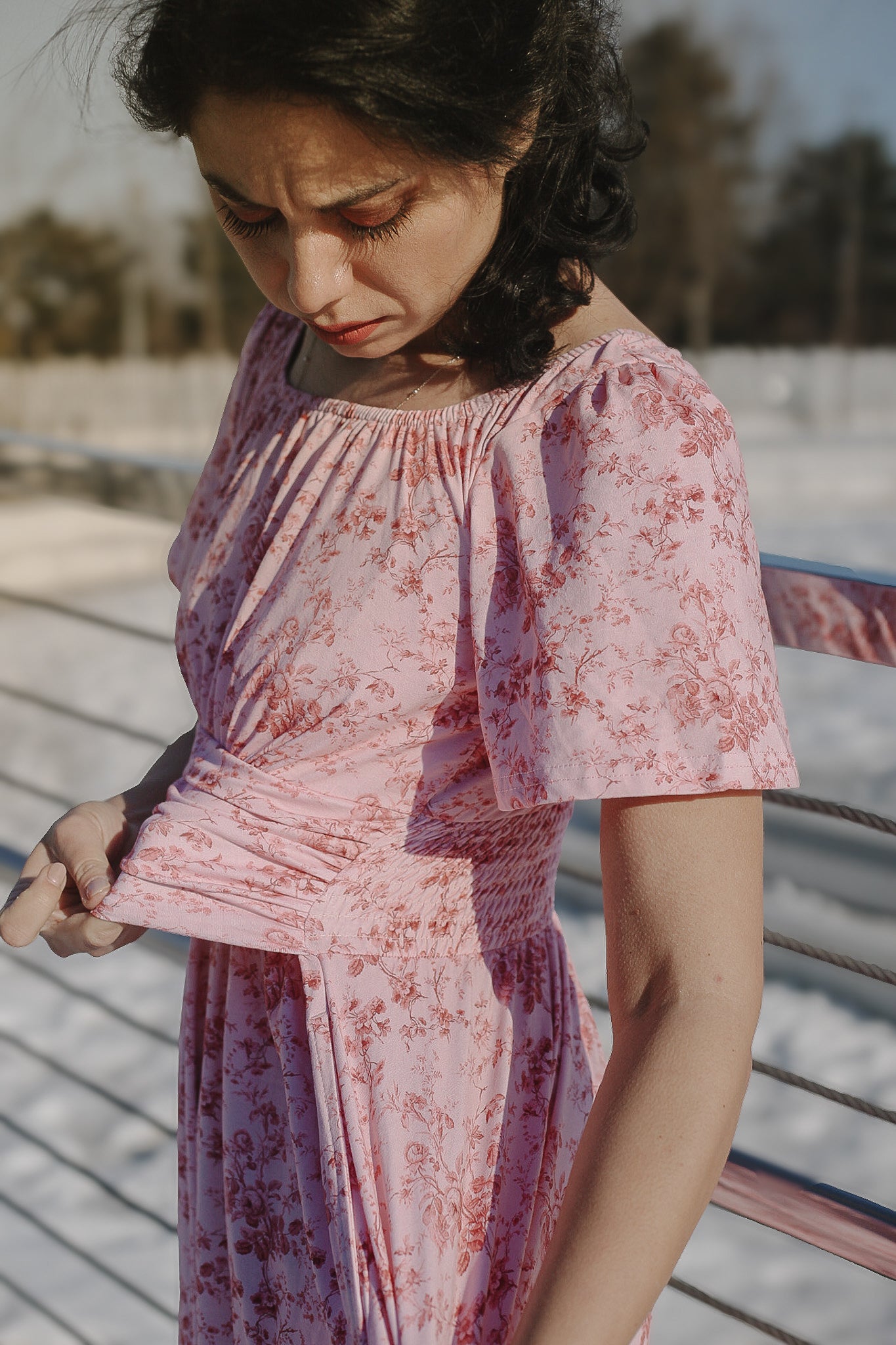 Tearose Toile ~ ~ Laureate Maxi