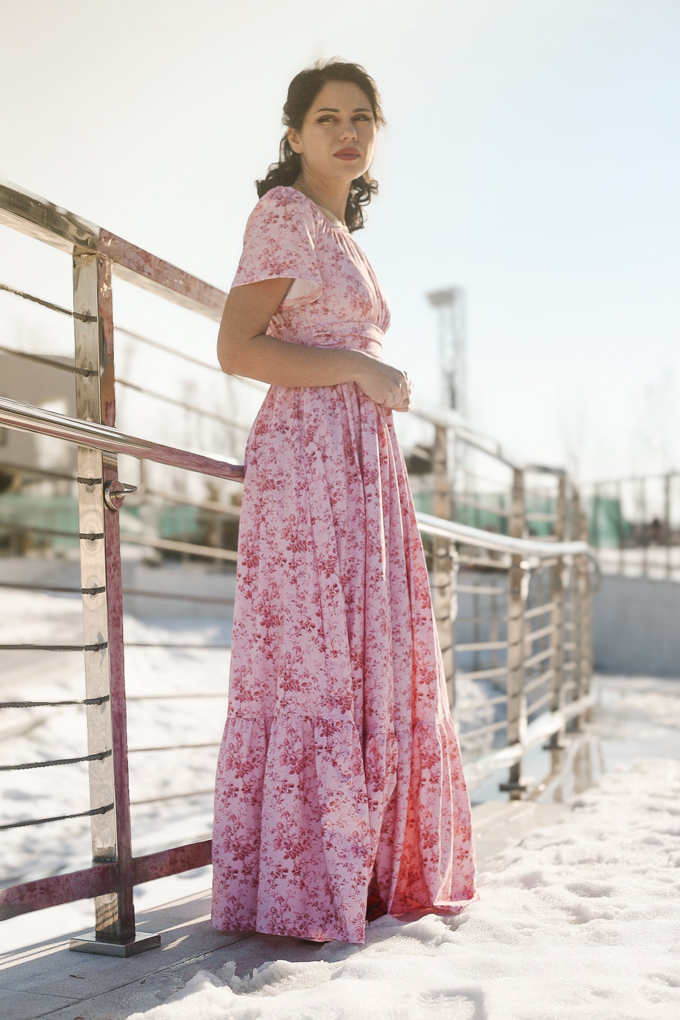 Tearose Toile ~ ~ Laureate Dress Tearose Toile ~ ~ Laureate Dress